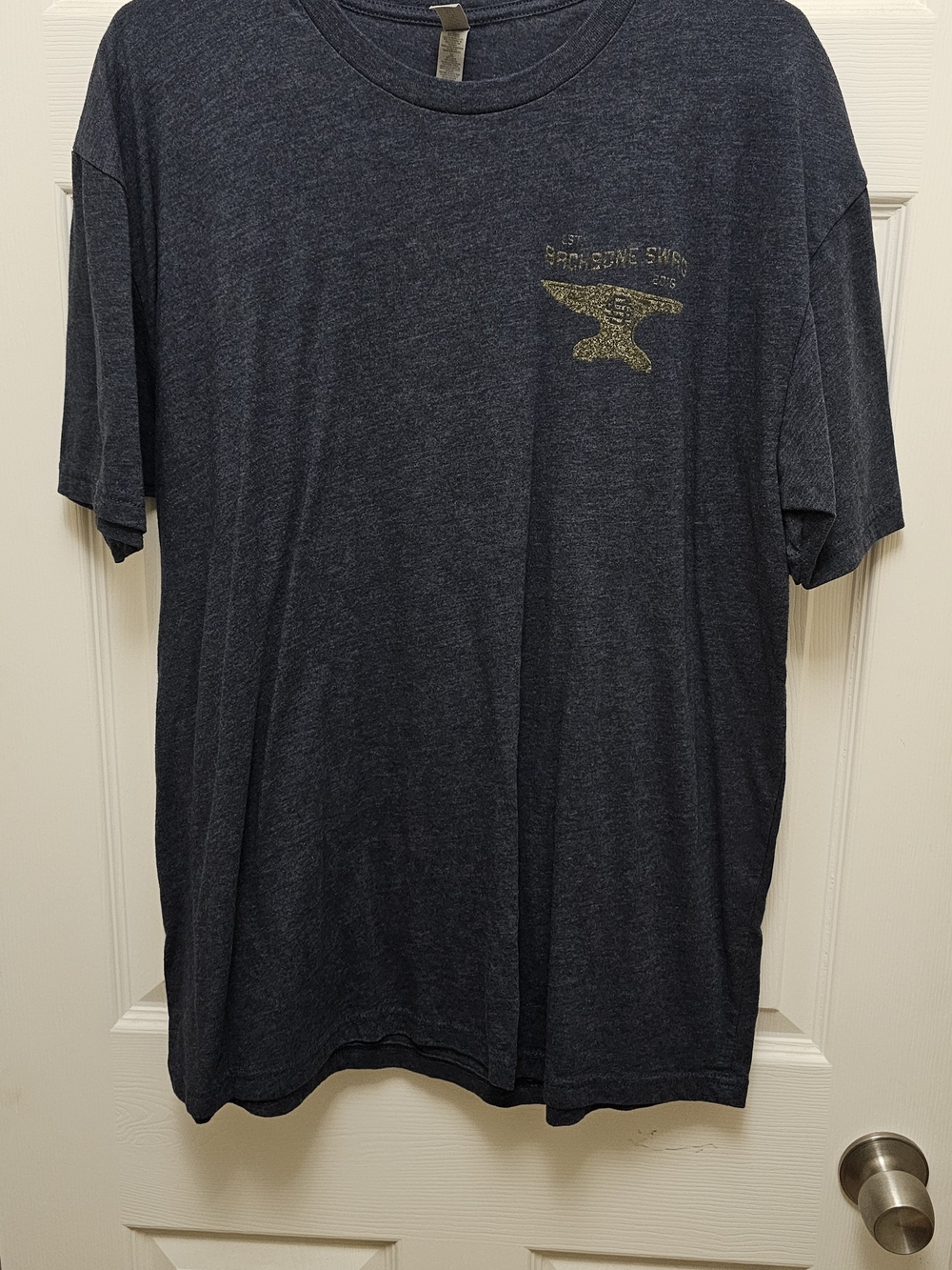Men's Navy Graphic Short-Sleeve T-Shirt